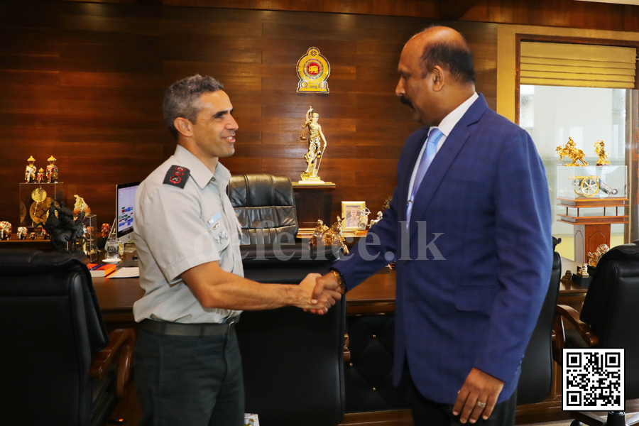 பாதுகாப்பு ஒத்துழைப்பை அதிகரிப்பது குறித்து இஸ்ரேல் நாட்டுடன் விசேட கலந்துரையாடல்!