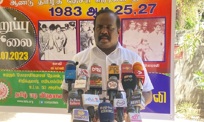 இந்தியாவின் ஒரு பகுதியாக வடக்கு கிழக்கை இணைக்க கோரவேண்டி ஏற்படும் – செல்வம் எம்.பி.எச்சரிக்கை