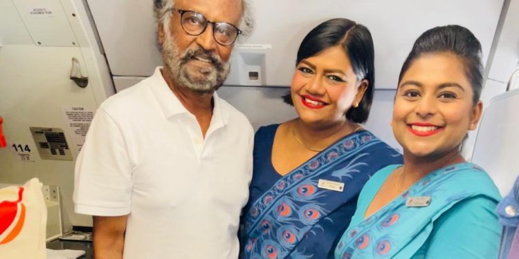 மீண்டும் இலங்கை வந்துள்ள ரஜினி : புகைப்படங்கள் உள்ளே