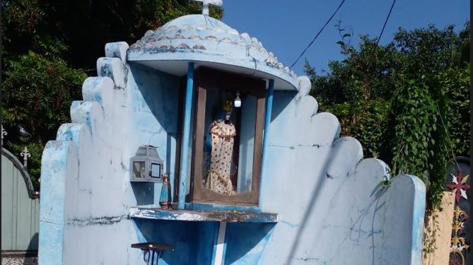 யாழில் திருச்சொரூபங்கள் மீது தாக்குதல்