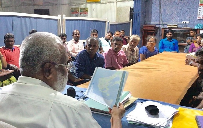 காணி உரிமையாளர்களுடன் அமைச்சர் டக்ளஸ் சந்திப்பு