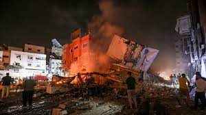 கான் யூனிஸ் நகரில் தாக்குதல் மேலும் 15 பேர் உயிரிழப்பு