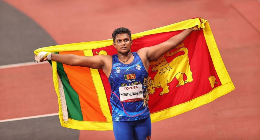 2023 ஆசிய பரா விளையாட்டுப் போட்டியில் இலங்கைக்கு வெள்ளி!