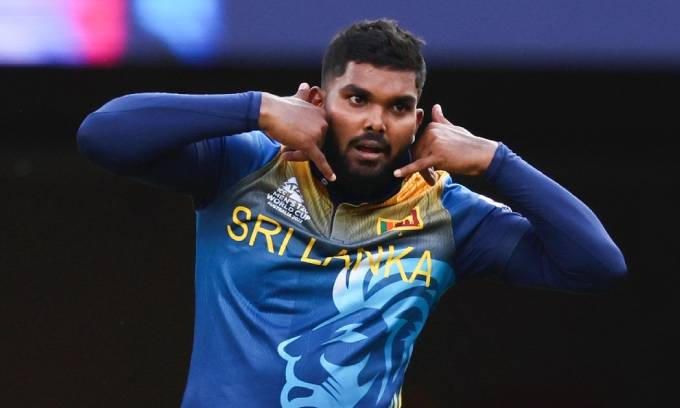 வனிந்து ஹசரங்க டி20 உலகக் கிண்ண கிரிக்கெட் தொடரிலிருந்து விலகல்