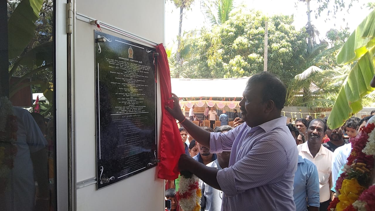 கிளிநொச்சியில் குடிநீர் வழங்கும் திட்டம் ஆரம்பித்து வைப்பு!