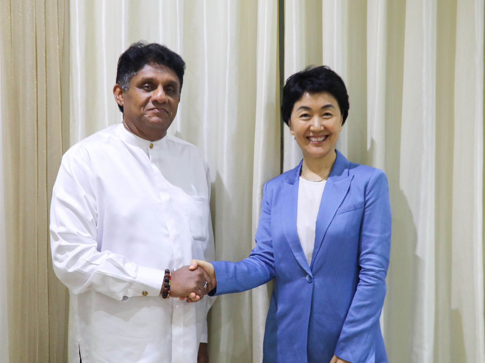 எதிர் கட்சிக்கும் – சீன அமைச்சருக்கும் இடையில் சந்திப்பு