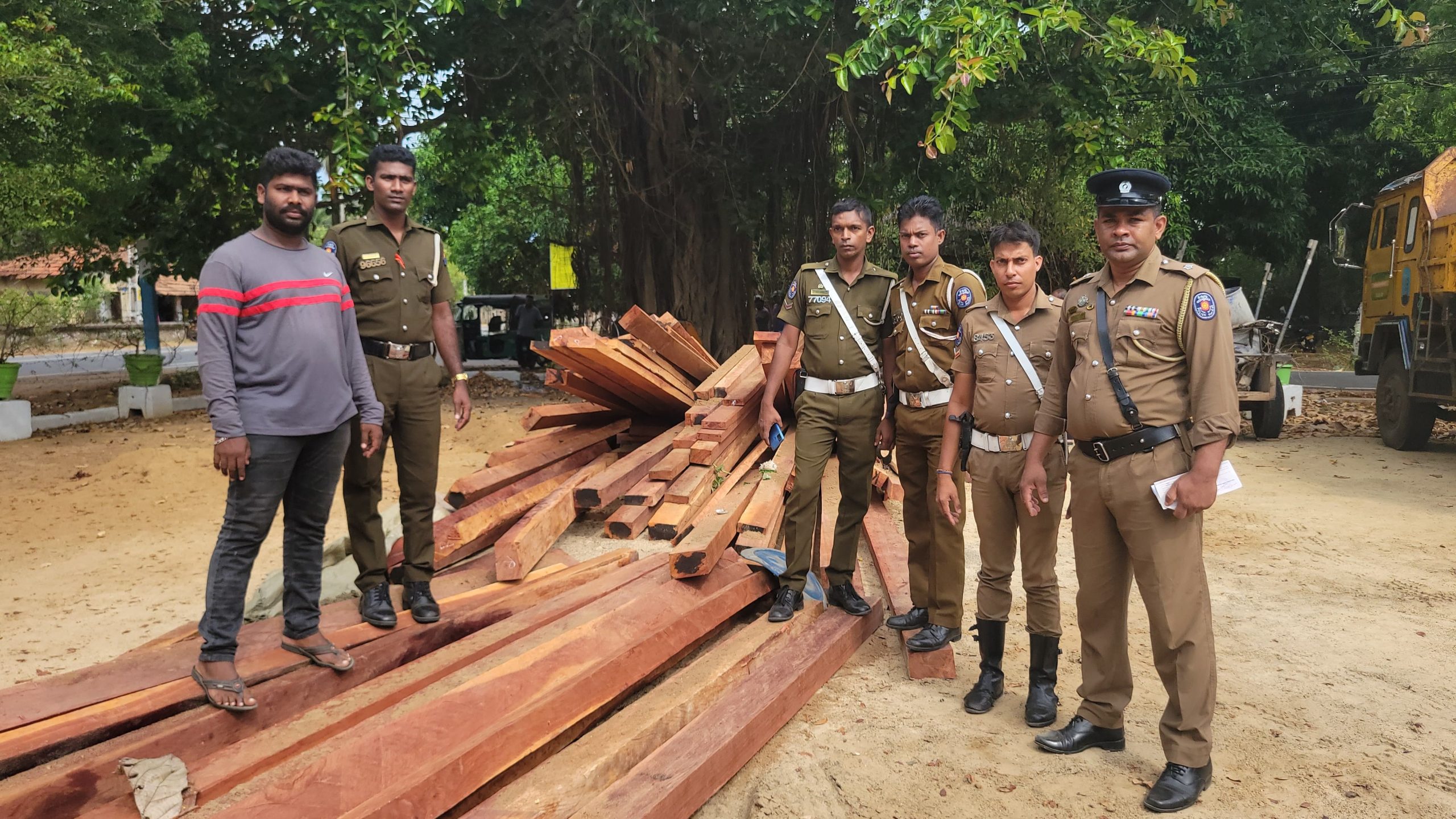 சாவகச்சேரியில் இடம்பெறவிருந்த மரக்கடத்தல் முறியடிப்பு!