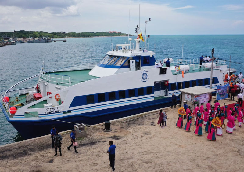 இலங்கை – காங்கேசன்துறை கப்பல் சேவை  ஒத்திவைப்பு!