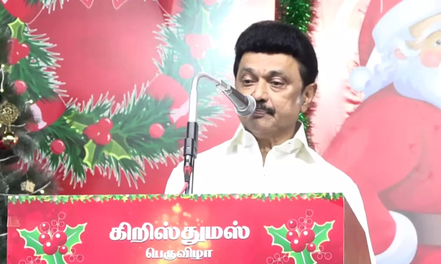 கிறிஸ்மஸ் பண்டிகை – முதலமைச்சர் வாழ்த்து
