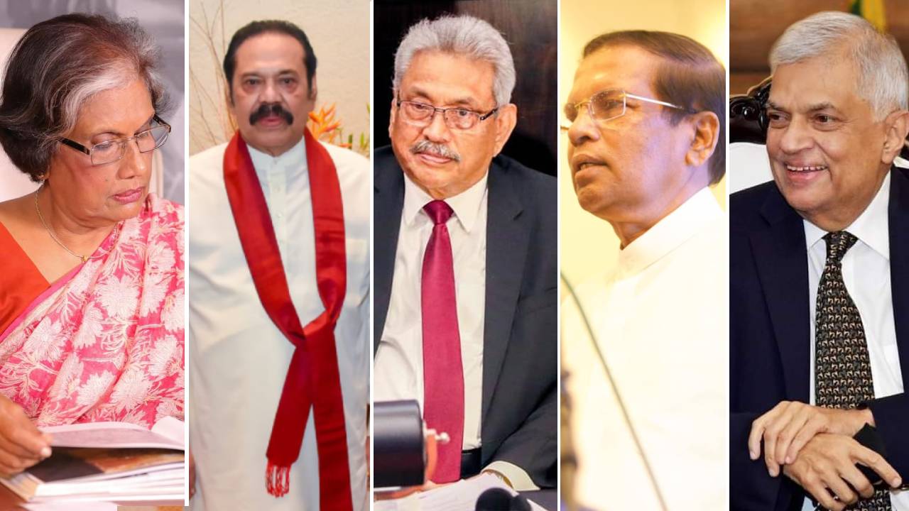 முன்னாள் ஜனாதிபதிகளின் பாதுகாப்பு செலவினங்கள் வெளியீடு!