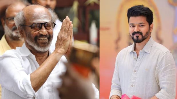 சூப்பர் ஸ்டாருக்கு தமிழக வெற்றிக் கழகத்தின் தலைவர் வாழ்த்து!