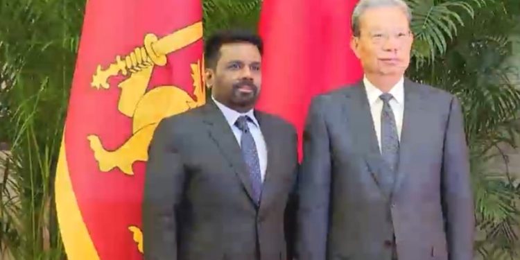 இலங்கையுடன் தொடர்ந்து ஒத்துழைத்துச் செயற்பட வேண்டும்-சீன தேசிய காங்கிரஸ் தலைவர்!