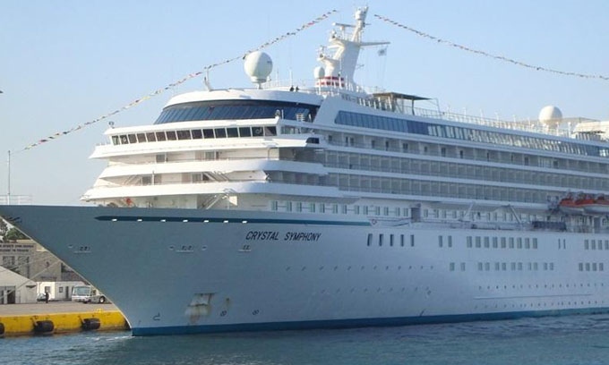 கொழும்பு துறைமுகத்தை வந்தடைந்த சொகுசு கப்பல்!