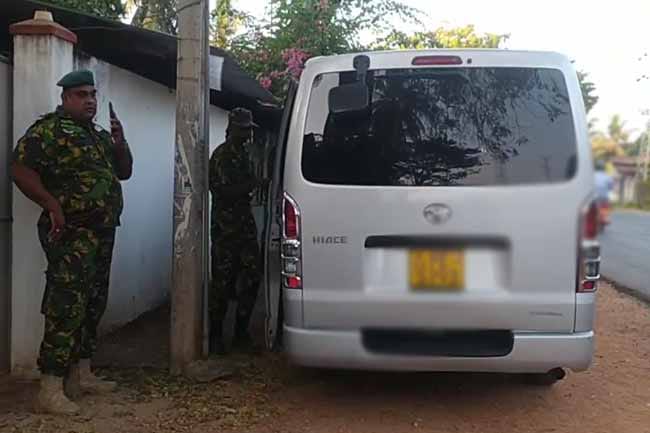 கணேமுல்ல சஞ்சீவவின் கொலையாளியை ஏற்றிச்சென்ற வேன் சாரதி கைது!