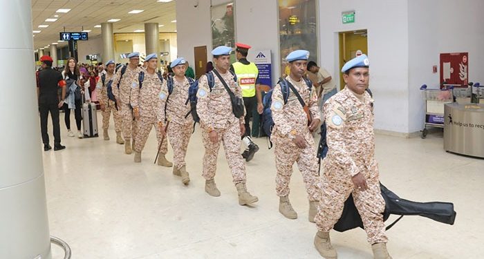 தென் சூடான்  ஐநா அமைதி காக்கும் பணிகளுக்காக இலங்கை இராணுவம் பயணம்!