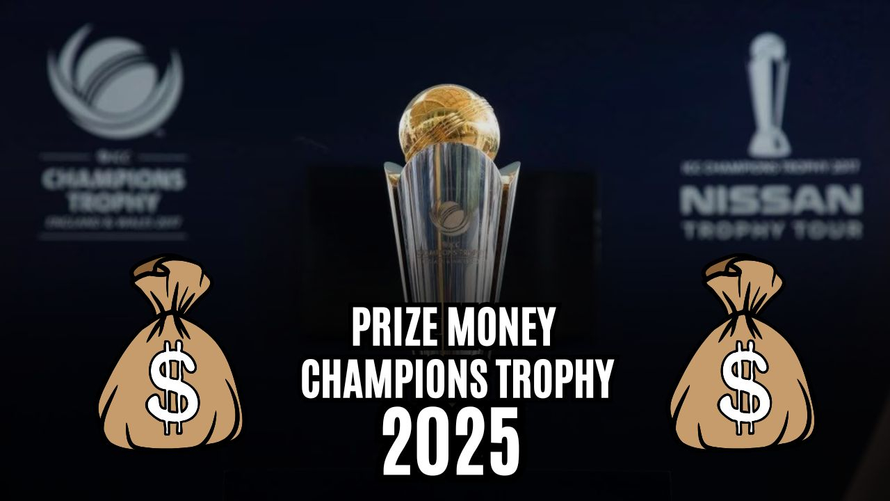 சாம்பியன்ஸ் டிராபிக்கான பரிசுத் தொகை அறிவிப்பு!