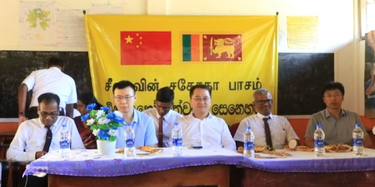 சீனாவின் ‘சகோதர பாசம்’ நிகழ்ச்சித் திட்டத்தின் கீழ்  நிவாரண பொருட்கள்!