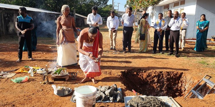 தெல்லிப்பழை வைத்தியசாலையில் அடிக்கல் நாட்டு விழா!