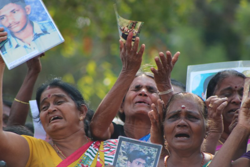 முல்லைத்தீவு மாவட்ட வலிந்து காணாமலாக்கப்பட்டோரின் உறவுகளால் தொடர் கவனயீர்ப்புப் போராட்டம் ஆரம்பிக்கப்பட்டு 8 வருடங்கள் பூர்த்தி