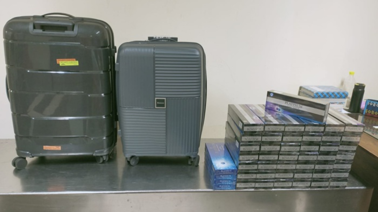 இறக்குமதி செய்யப்பட்ட 9,400 சிகரெட்டுகளுடன் ஒருவர் கைது!