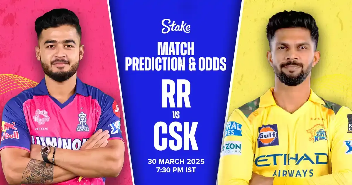 ஐபிஎல் தொடரில் சென்னை – ராஜஸ்தான் அணிகள் இன்று மோதல்