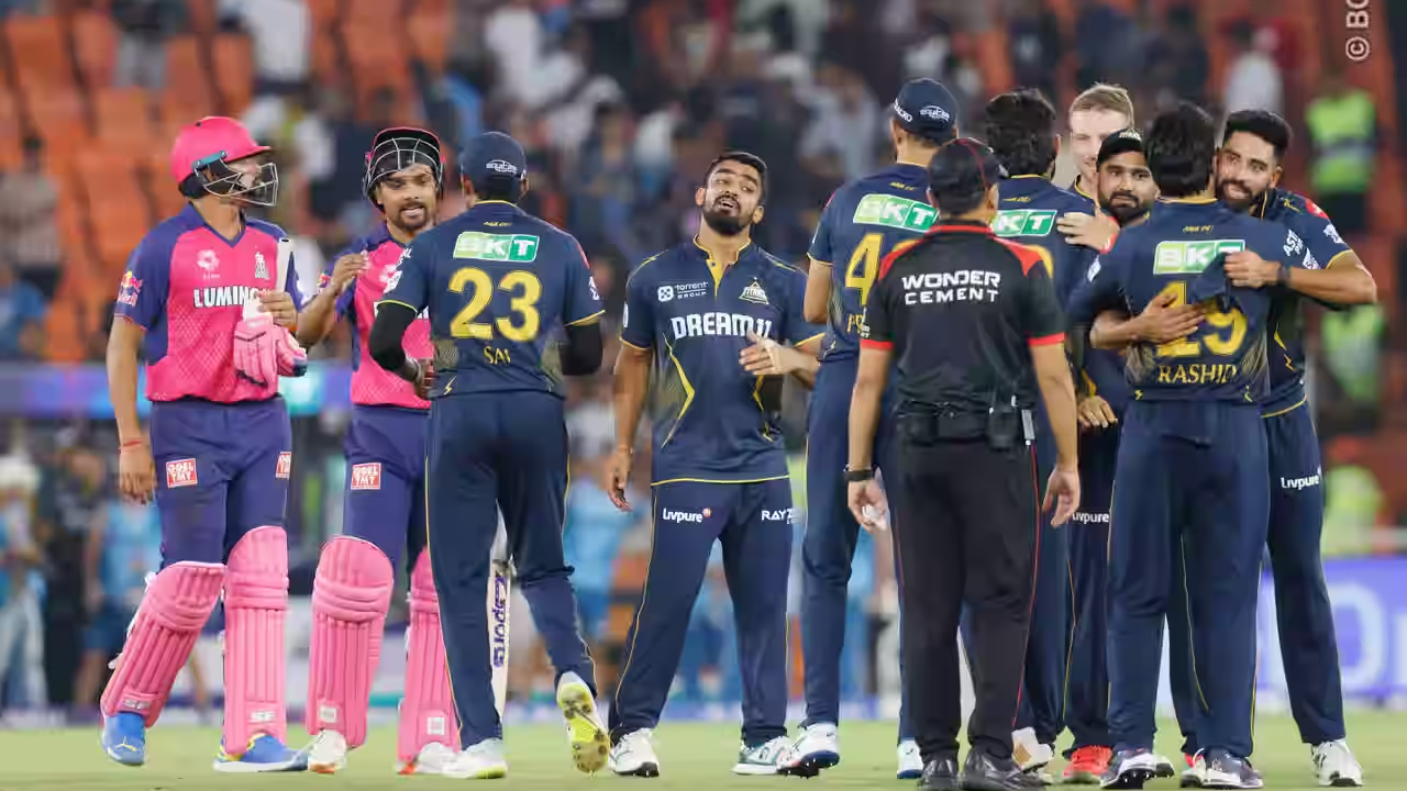 IPL 2025; 58 ஓட்டங்களால் ராஜஸ்தானை வீழ்த்திய குஜராத்!