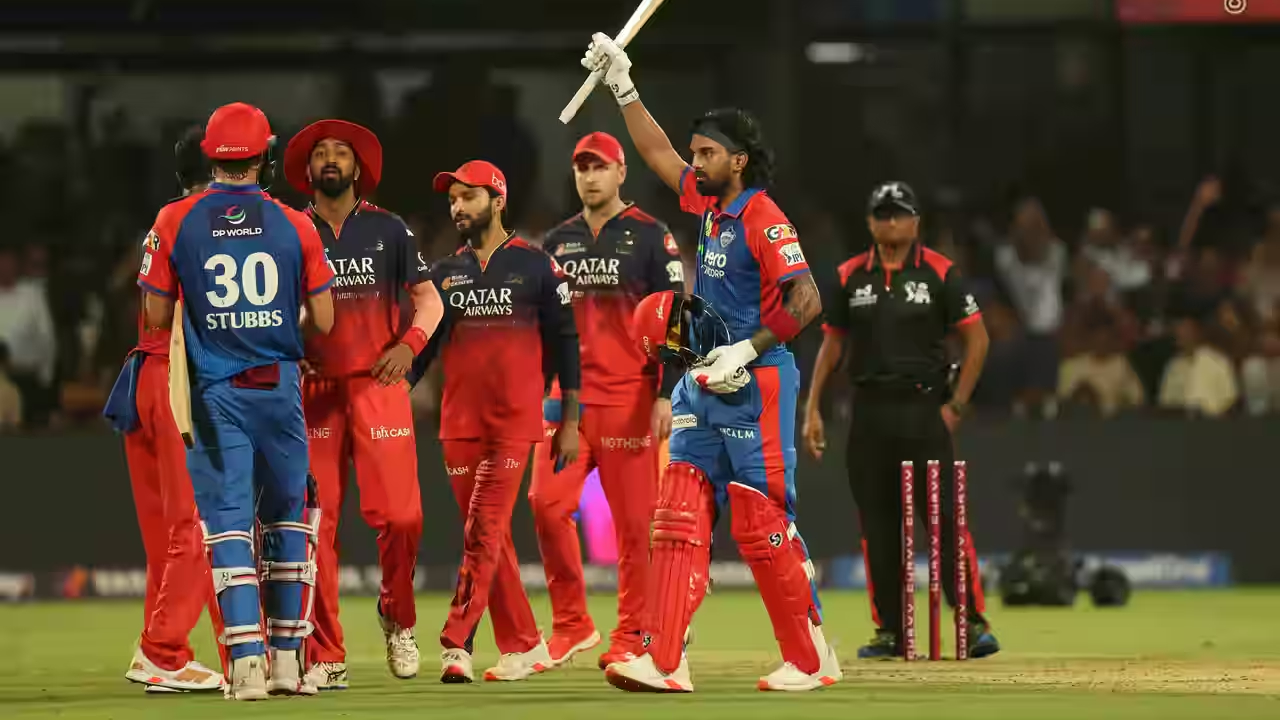 IPL 2025: ஆறு விக்கெட்டுகளால் பெங்களூவை வீழ்த்திய டெல்லி!