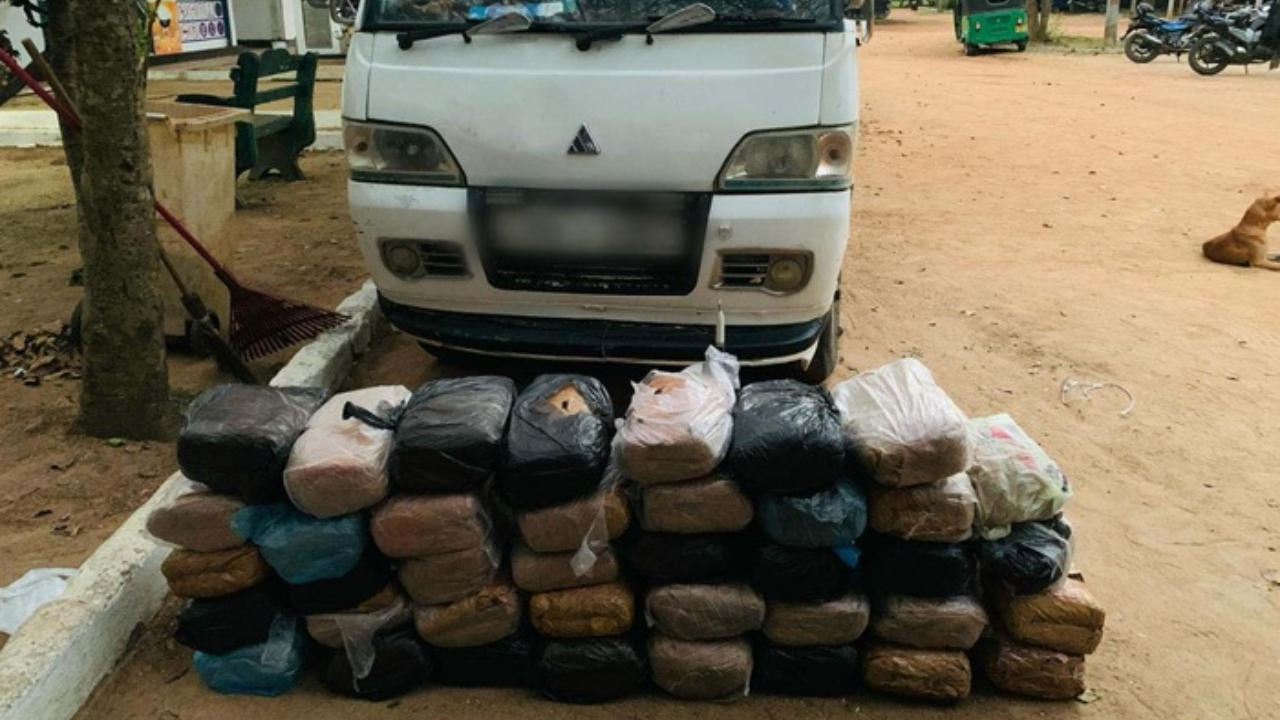 கிளிநொச்சியில் 86 கிலோ கேரள கஞ்சா மீட்பு!