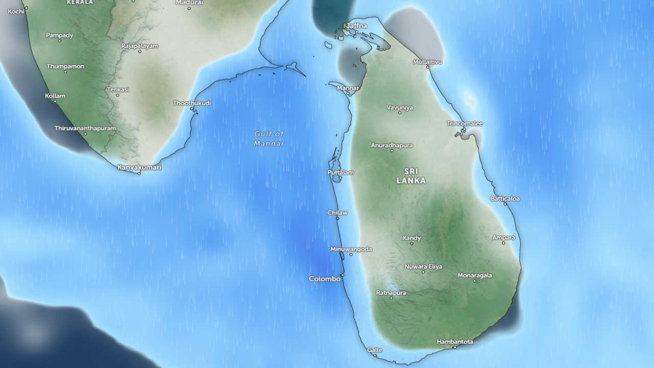 பல பகுதிகளில் இடியுடன் கூடிய மழை!