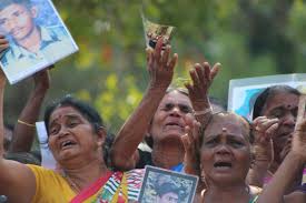 வலிந்து காணாமல் ஆக்கப்பட்ட உறவுகளில் ஆர்ப்பாட்டம்!