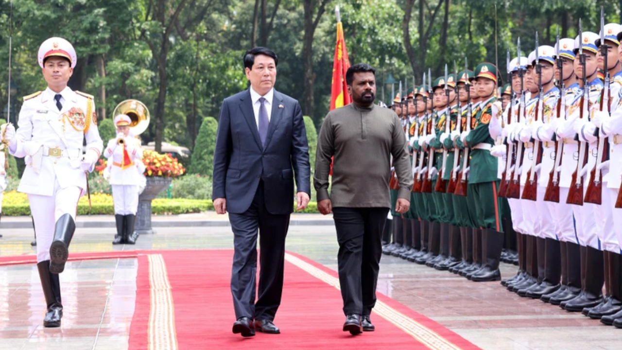 வியட்நாமில் ஜனாதிபதி அனுரவுக்கு உத்தியோகப்பூர்வ வரவேற்பு!