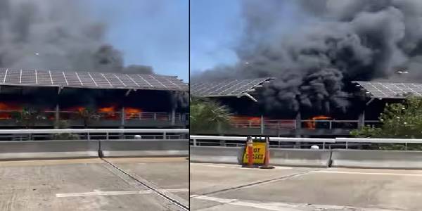 புளோரிடா விமான நிலையத்தில் தீ பரவல்! 30கும் மேற்பட்ட விமானங்கள் ரத்து!