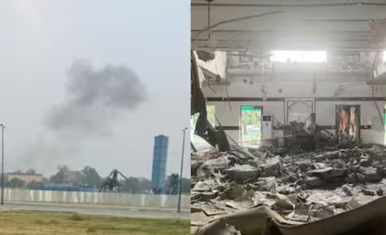 பாகிஸ்தானின் லாகூர் விமான நிலையம் அருகே குண்டு வெடிப்பு!