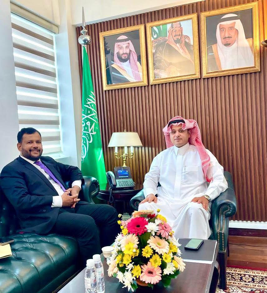 ரிஷாட் பதியுதீன் – இலங்கைக்கான சவூதி அரேபிய தூதுவர் இடையில் விசேட சந்திப்பு!