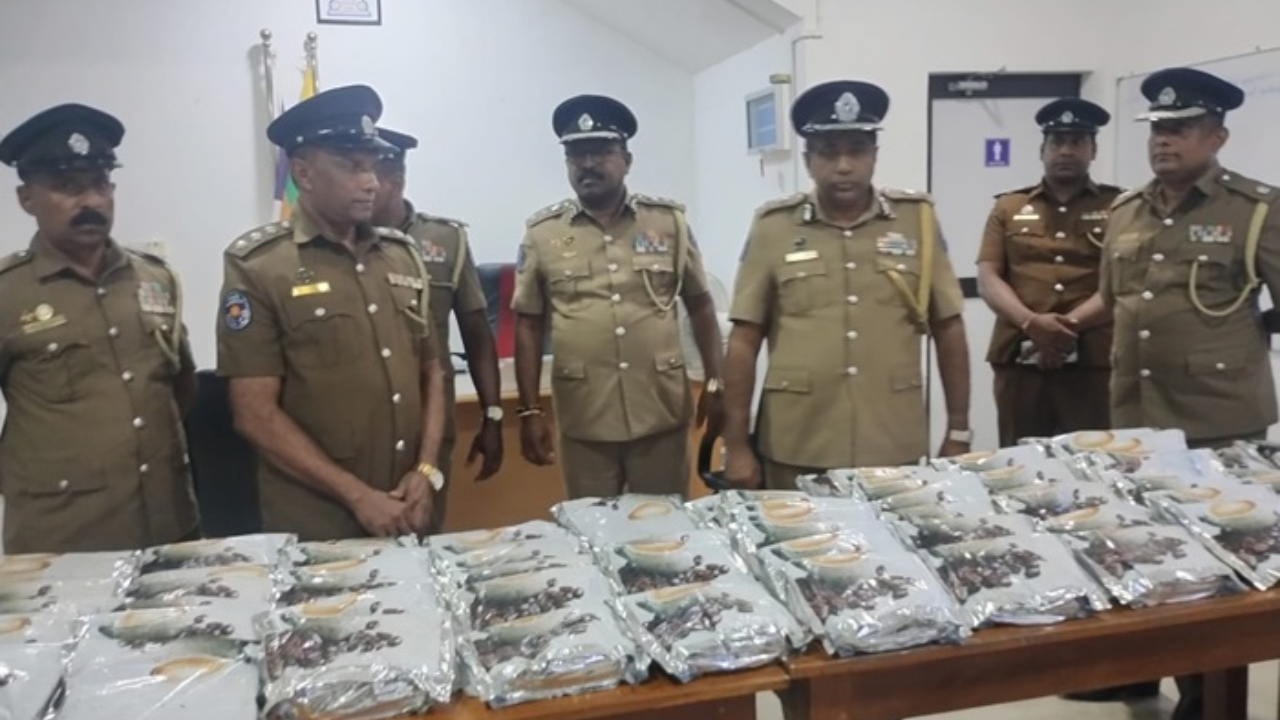 110 கிலோ விற்கும் அதிகமான ஹெரோயின் மீட்பு!