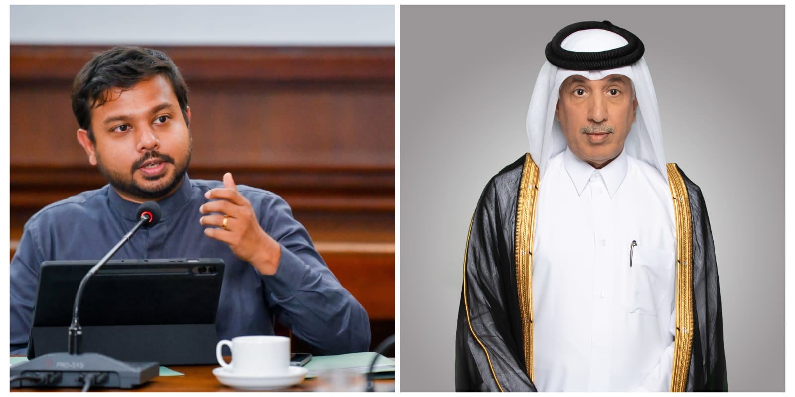 கட்டார் வெளிவிவகாரத்துறை அமைச்சர் – அருண் ஹேமச்சந்திரா இடையே விசேட கலந்துரையாடல்!