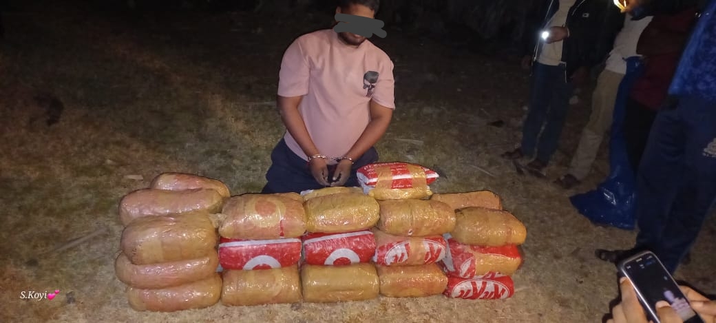 யாழ்.வடமராட்சி கிழக்கு வத்திராயன் பகுதியில் பெருந்தொகை கஞ்சா மீட்பு!