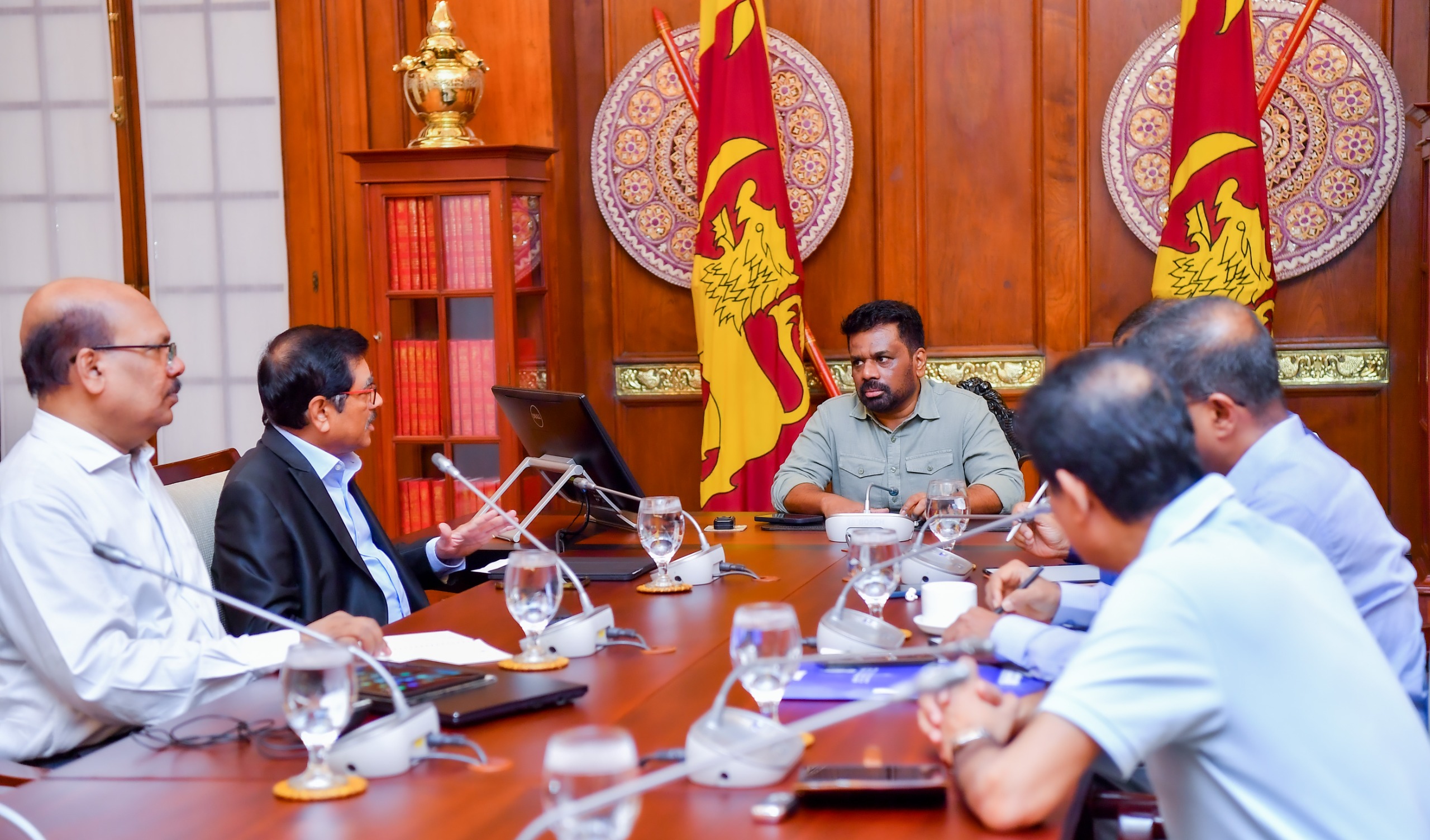 அமெரிக்க தீர்வை வரிக் கொள்கை குறித்த கலந்துரையாடல்!