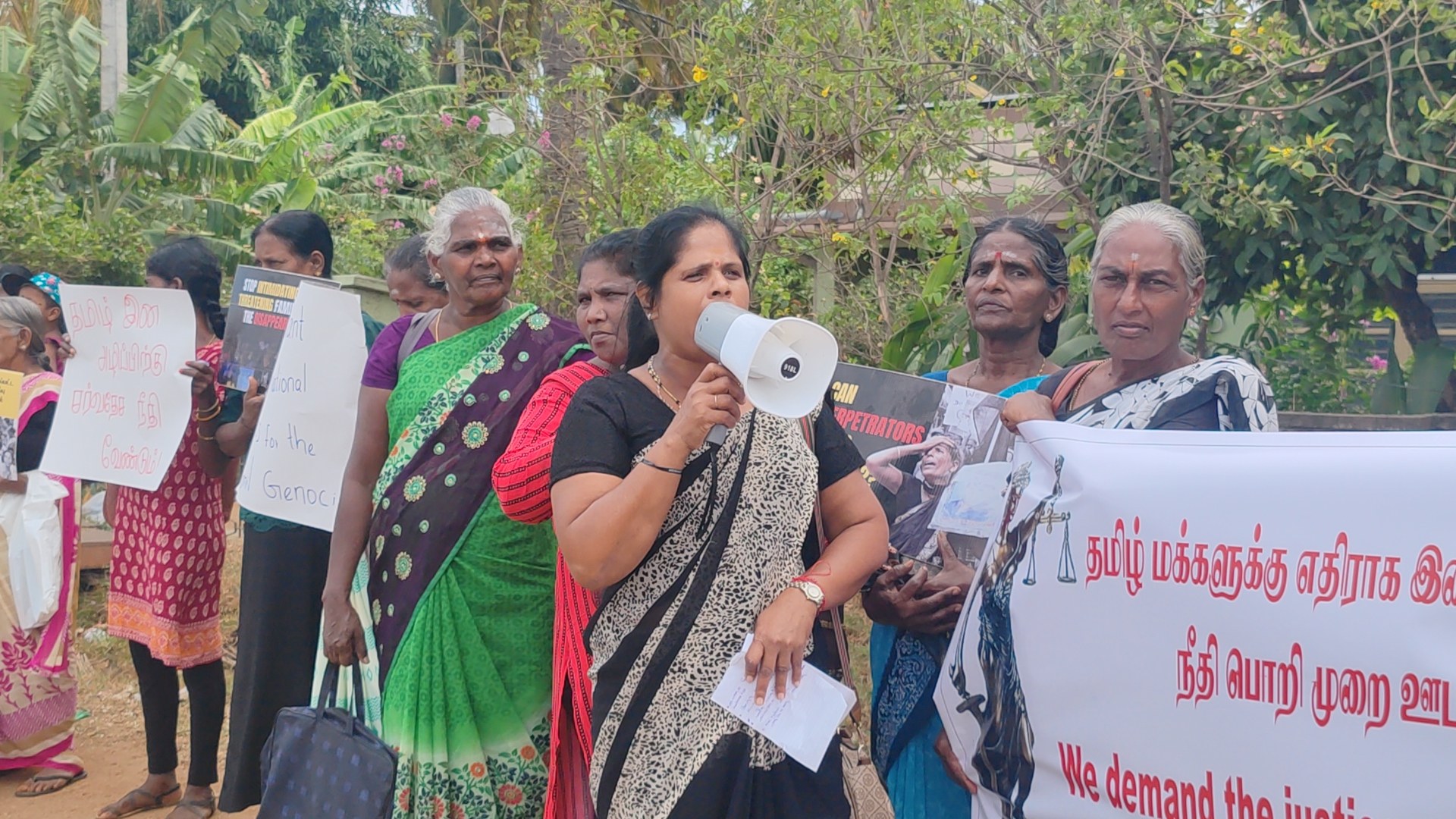 சர்வதேசநீதிப் பொறிமுறையை வலியுறுத்தி வவுனியாவிலும் போராட்டம்!