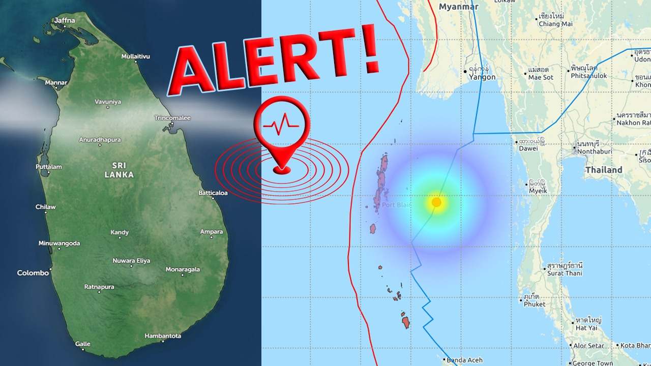 வங்காள விரிகுடா நிலநடுக்கத்தால் இலங்கைக்கு பாதிப்பில்லை!