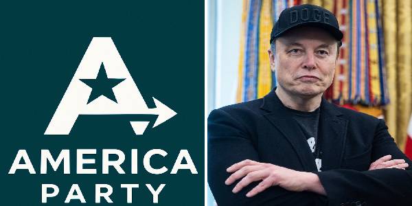 அமெரிக்காவின் கட்சிகளுக்கு சவால் விடும் வகையில்  எலான் மஸ்கின் புதிய கட்சி!