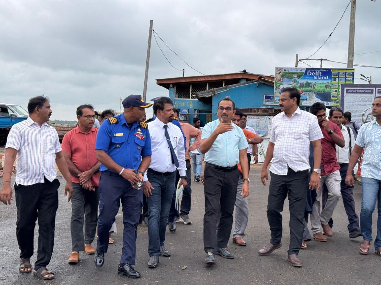 குறிகட்டுவானுக்கு கள விஜயம் மேற்கொண்ட அமைச்சர் பிமல் ரத்நாயக்க!