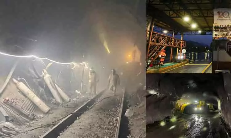 தாமிர சுரங்கம் இடிந்து விழுந்ததில் – ஒருவர் உயிரிழப்பு , 5 பேரை தேடும் பணி தீவிரம்!