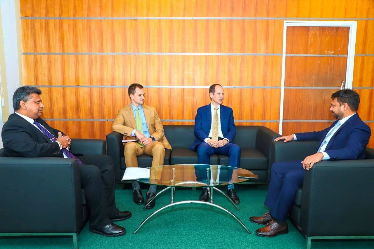 பிரதி அமைச்சர் அருண் ஹேமசந்திரவை சந்தித்து, விடைபெற்றார் எரிக் வோல்ஸ்!