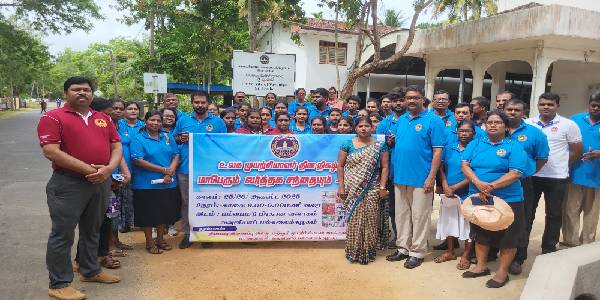 உலக முயற்சியாளர் தினத்தை முன்னிட்டு வவுனியாவில் விழிப்புணர்வு பேரணி!