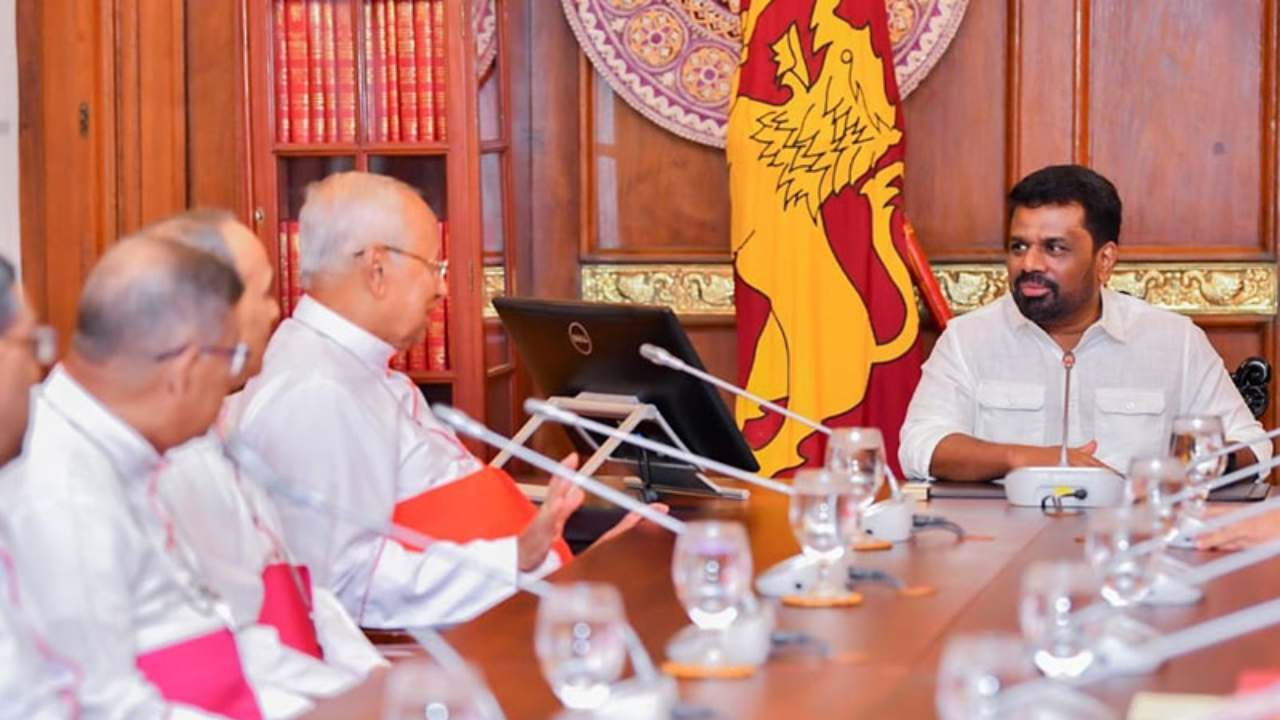 கத்தோலிக்க ஆயர்கள் பேரவை ஜனாதிபதியுடன் சந்திப்பு!