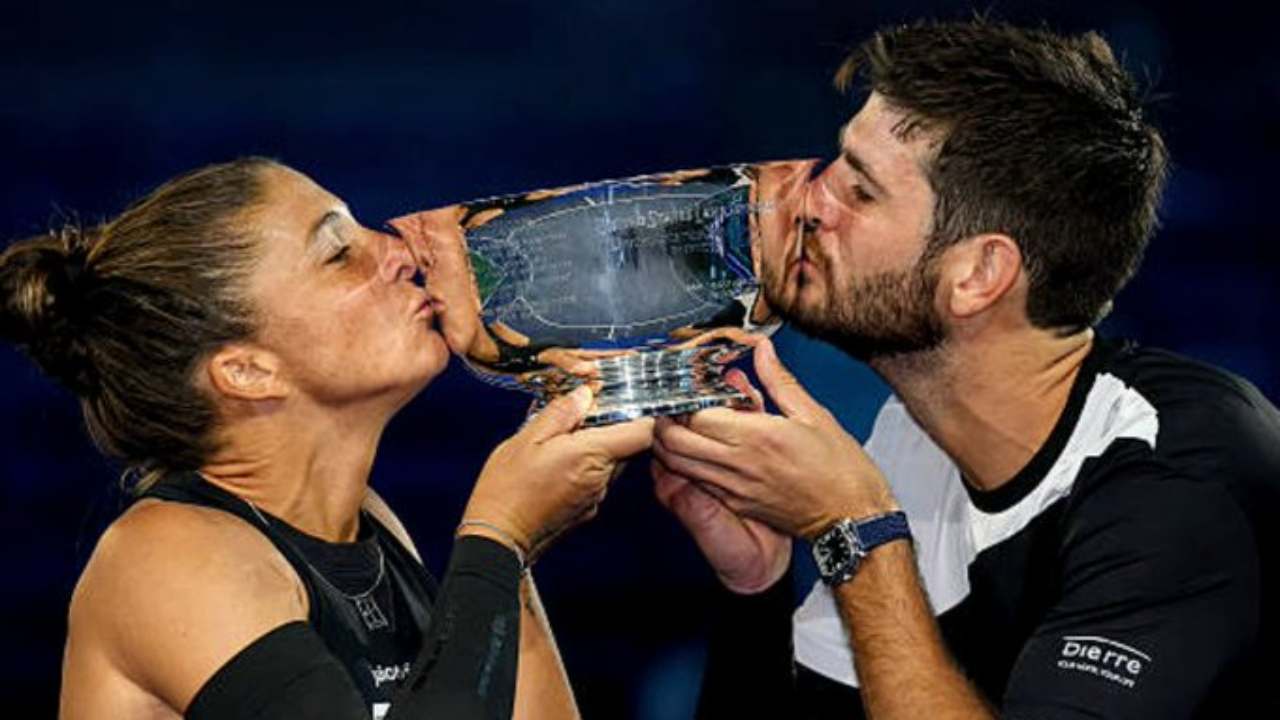 அமெரிக்க ஓபன்; கலப்பு இரட்டையர் பட்டத்தை வென்ற இத்தாலிய வீரர்கள்!