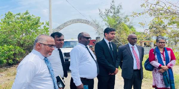 செம்மணி மனித புதைகுழியை பார்வையிட்ட மனித உரிமைகள் ஆணைக்குழுவினர்!