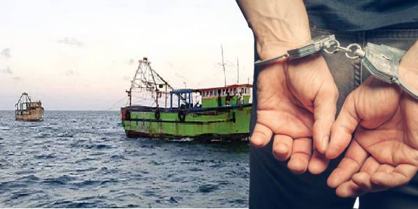 எல்லை தாண்டிய மீன்பிடியில் ஈடுபட்ட நால்வர் கைது!