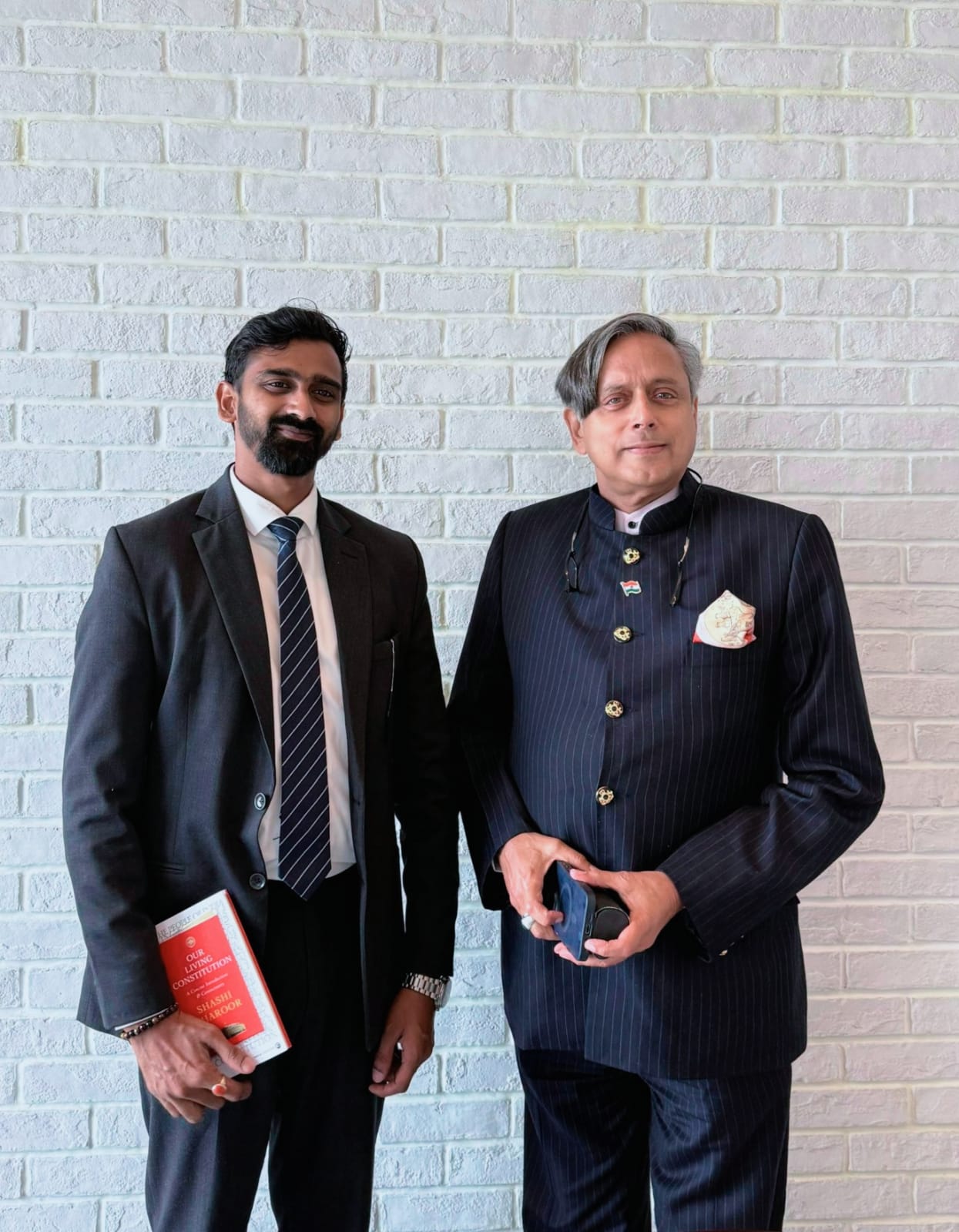 இந்திய நாடாளுமன்ற உறுப்பினர் சஷி தரூர் – ஜீவன் தொண்டமான் சந்திப்பு!